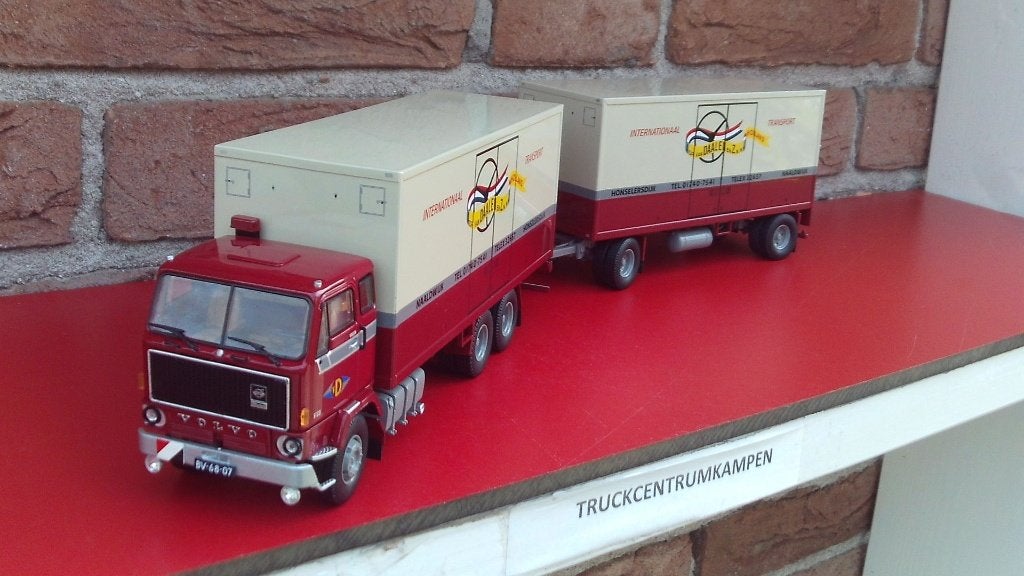 Tekno  Volvo  F89  van  van  Daalen., Hobby en Vrije tijd, Ophalen of Verzenden, Nieuw, Bus of Vrachtwagen, Tekno