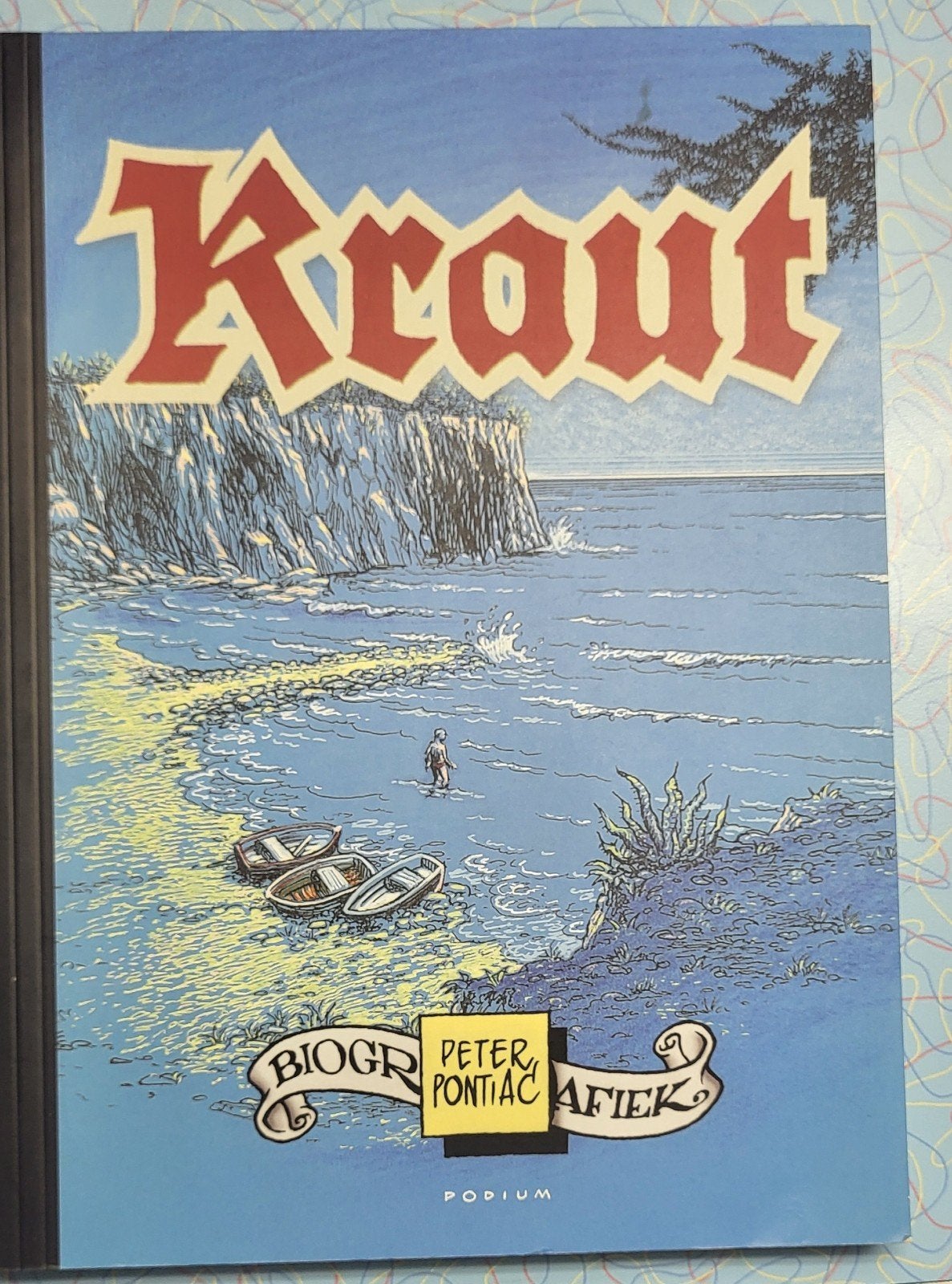 Kraut: Biografie Peter Pontiac - Geïllustreerde Brief, Ophalen of Verzenden, Zo goed als nieuw, Peter Pontiac, Kunst en Cultuur