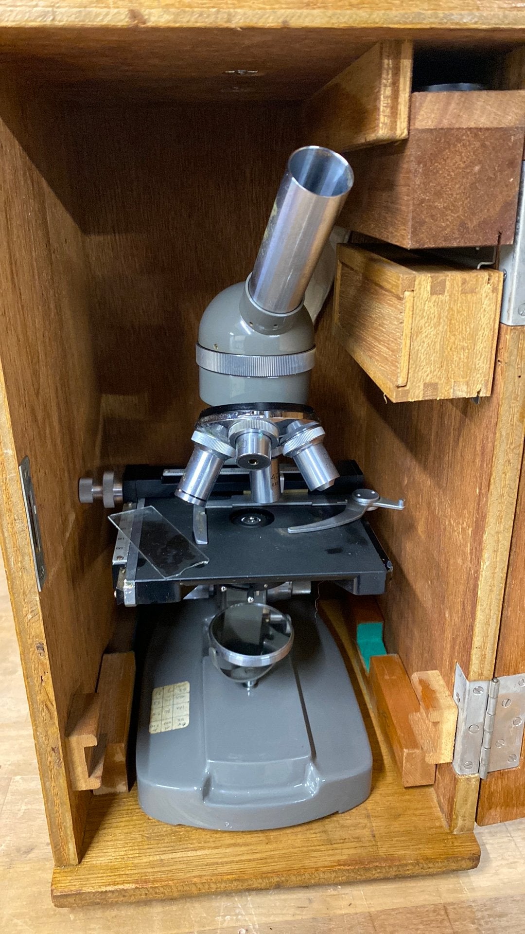 Microscope 1970 Yashima Tokyo, Ophalen of Verzenden, Gebruikt, Minder dan 400x