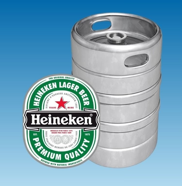 Heineken 50Ltr Fust, Ophalen, Nieuw, Overige typen, Heineken