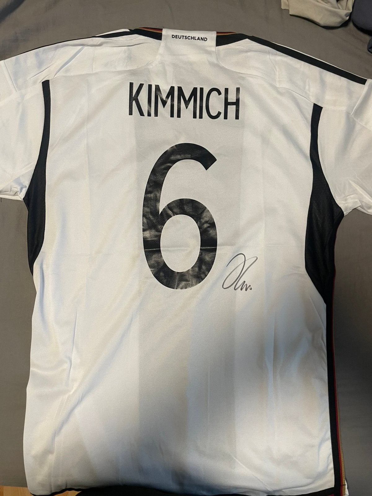 Gesigneerd Duitsland Kimmich shirt, Ophalen of Verzenden, Zo goed als nieuw, Buitenlandse clubs, Shirt