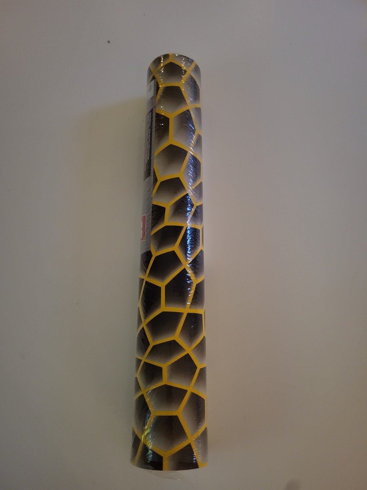 AS Creation Behang Geometrisch Patroon Zwart Geel, Ophalen, 10 tot 25 m², Zwart