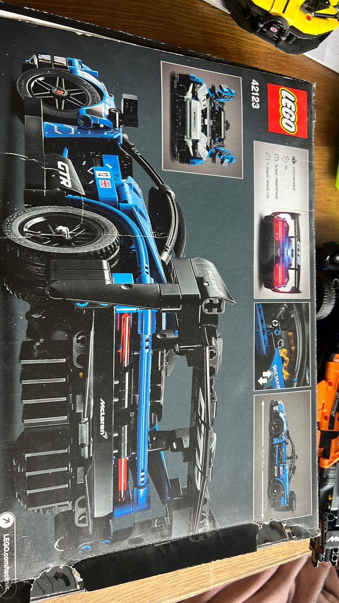 Lego technische auto McLaren GTR, Ophalen of Verzenden, Zo goed als nieuw