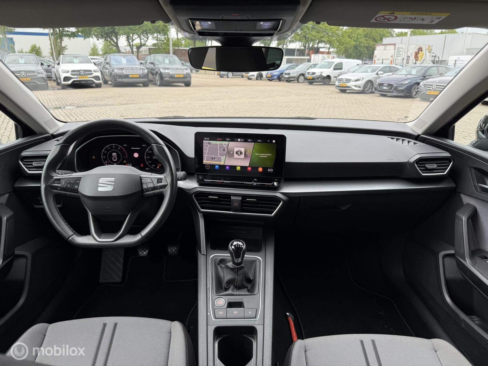 Seat Leon Sportstourer 1.5 TSI Style TREKHAAK | ACC | BTW, Auto's, Seat, Voorwielaandrijving, 4 cilinders, Leon, Zwart