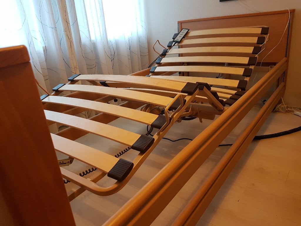 hoog laag bed verpleegbed  Burmeier Arminia, Diversen, Verpleegmiddelen, Ophalen, Zo goed als nieuw