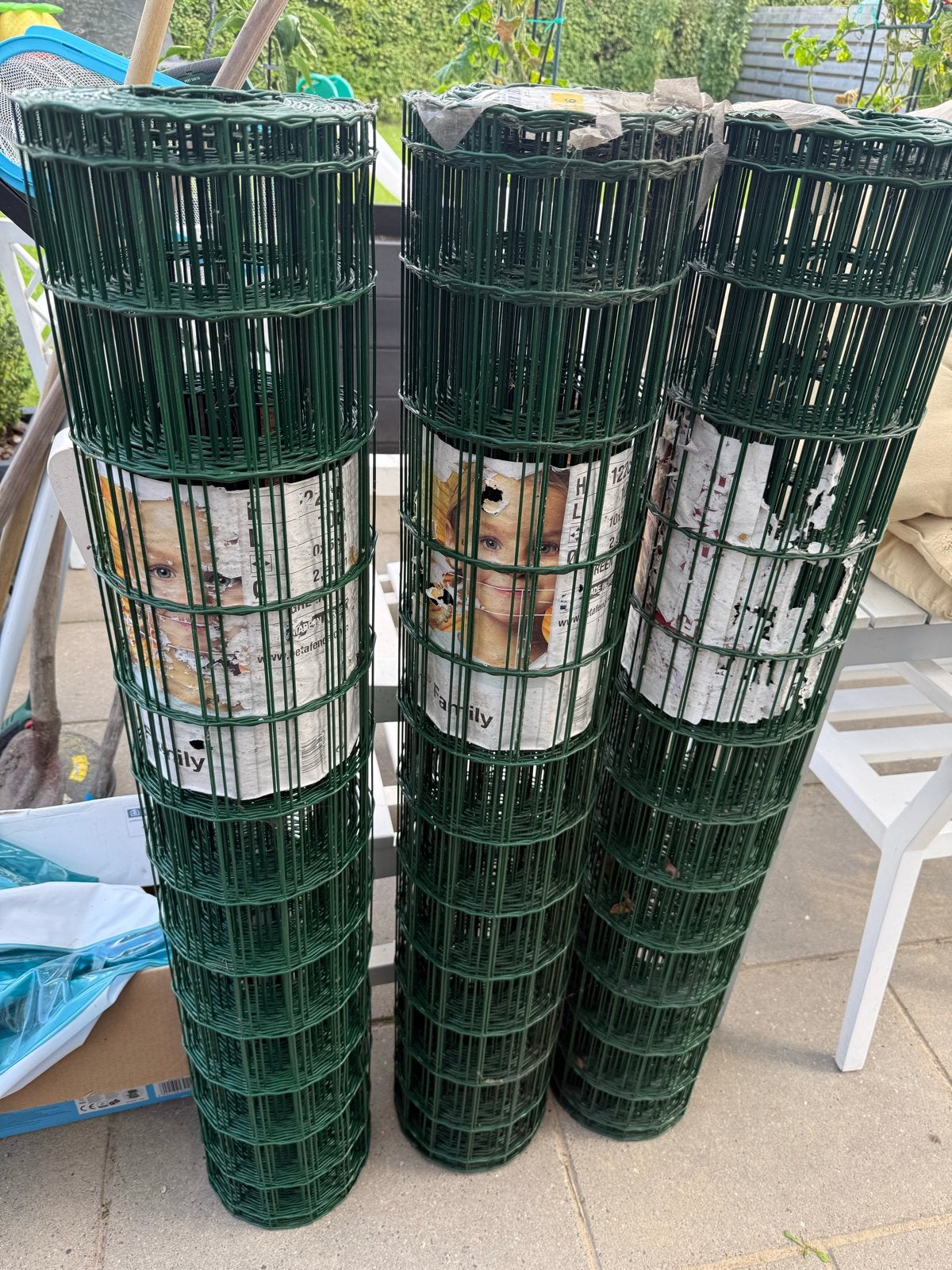 NIEUW! 3 rollen Betafence Pantanet Family tuingaas groen, Tuin en Terras, Ophalen, Nieuw, 20 meter of meer, Gaas