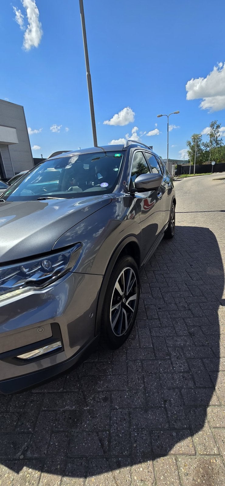 Nissan X-Trail 1.6 Dig-t 163pk 2018 Grijs, Auto's, Voorwielaandrijving, 1618 cc, 1800 kg, Zwart