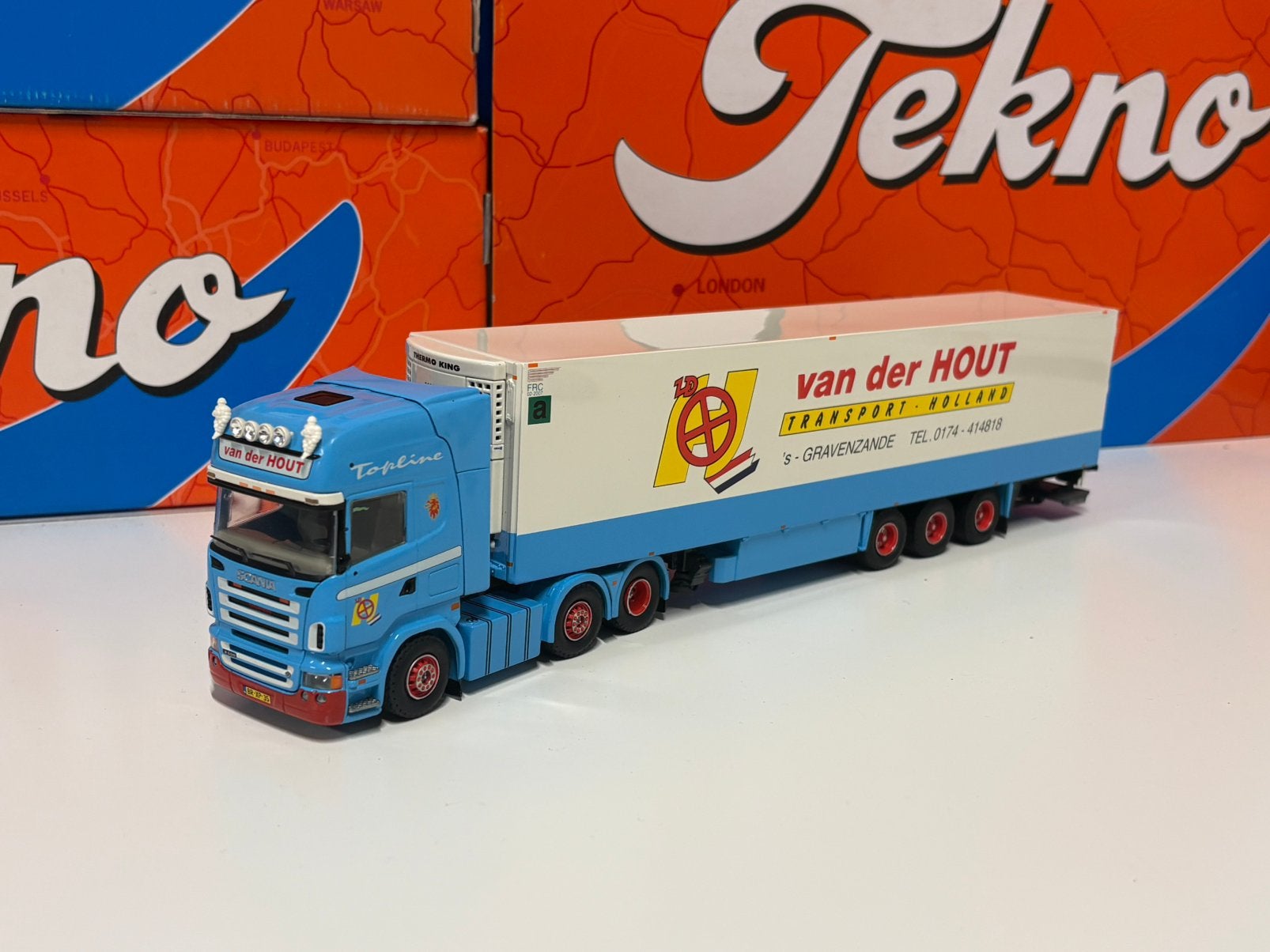Tekno van der Hout, Ophalen of Verzenden, Zo goed als nieuw, Bus of Vrachtwagen, Tekno