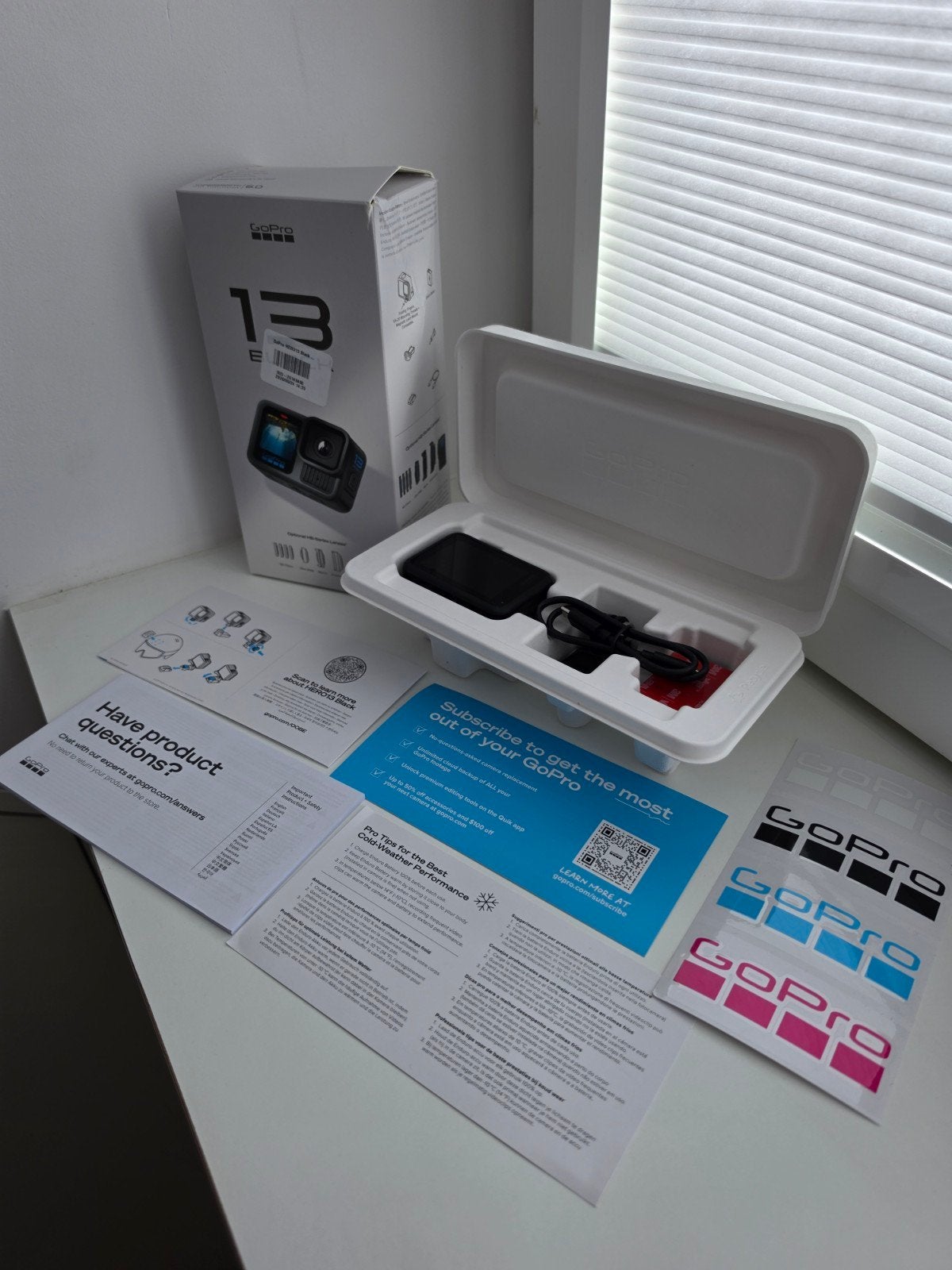 Gopro hero 13 black compleet nieuw in doos., Ophalen of Verzenden, Nieuw, GoPro