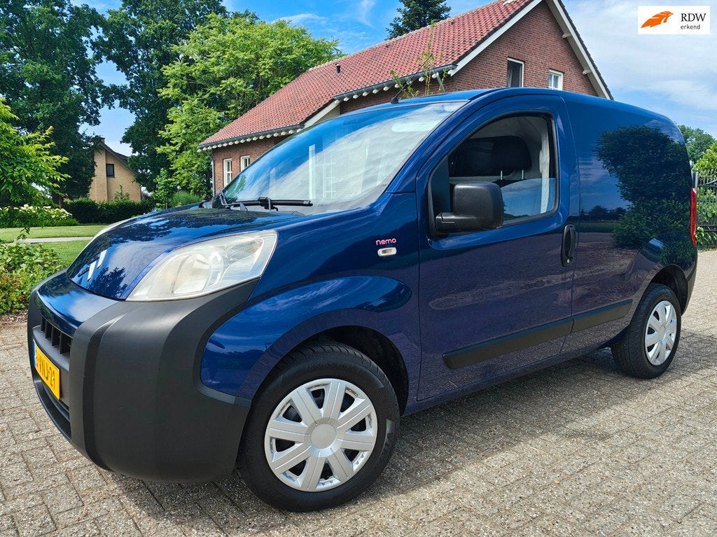 Citroen Nemo 1.4i Benzine met Zijdeur, PDC en NAP !, Auto's, Bestelauto's, Voorwielaandrijving, Euro 5, Stof, Citroën