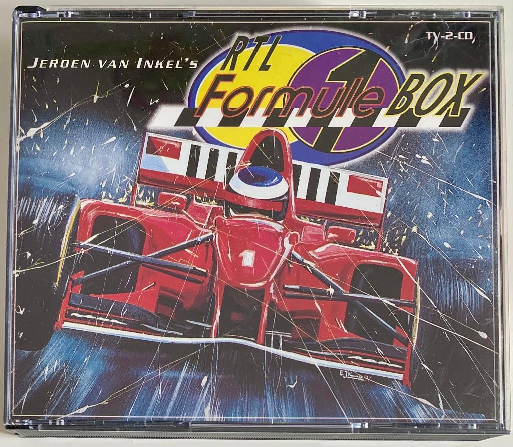 Jeroen van Inkel’s Formule 1 Box (1997 Netherlands, 2CD) NM, Cd's en Dvd's, Ophalen of Verzenden, Zo goed als nieuw, Poprock