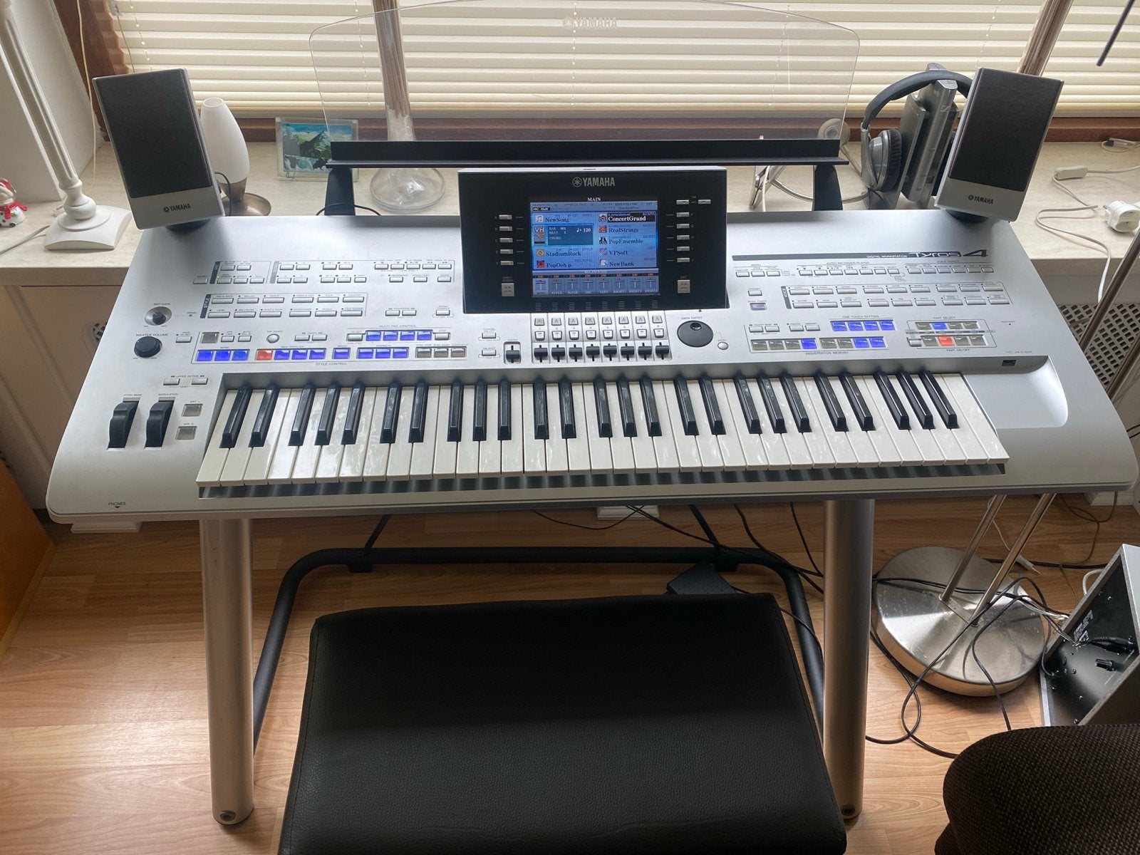 Yamaha Tyros 4 met XL Pakket compl. met speakers standaard, Muziek en Instrumenten, Keyboards, 61 toetsen, Yamaha, Ophalen of Verzenden