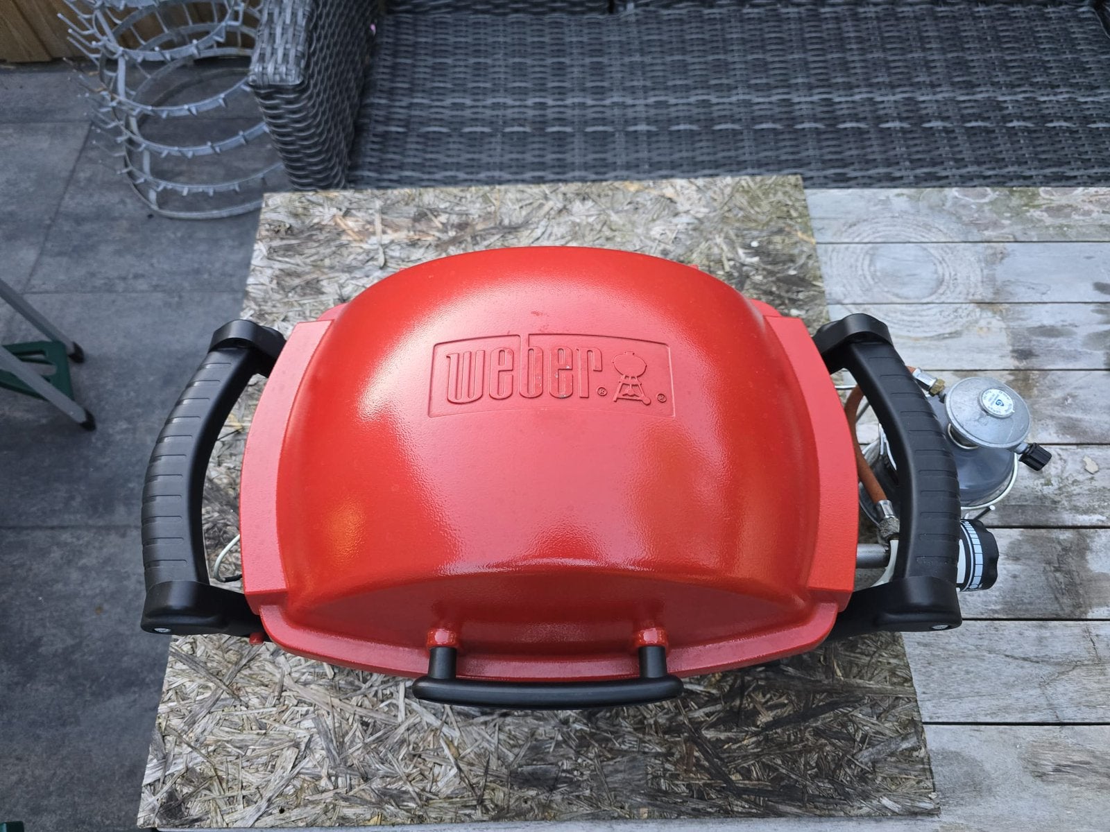 Barbecue Q1000, Ophalen of Verzenden, Zo goed als nieuw