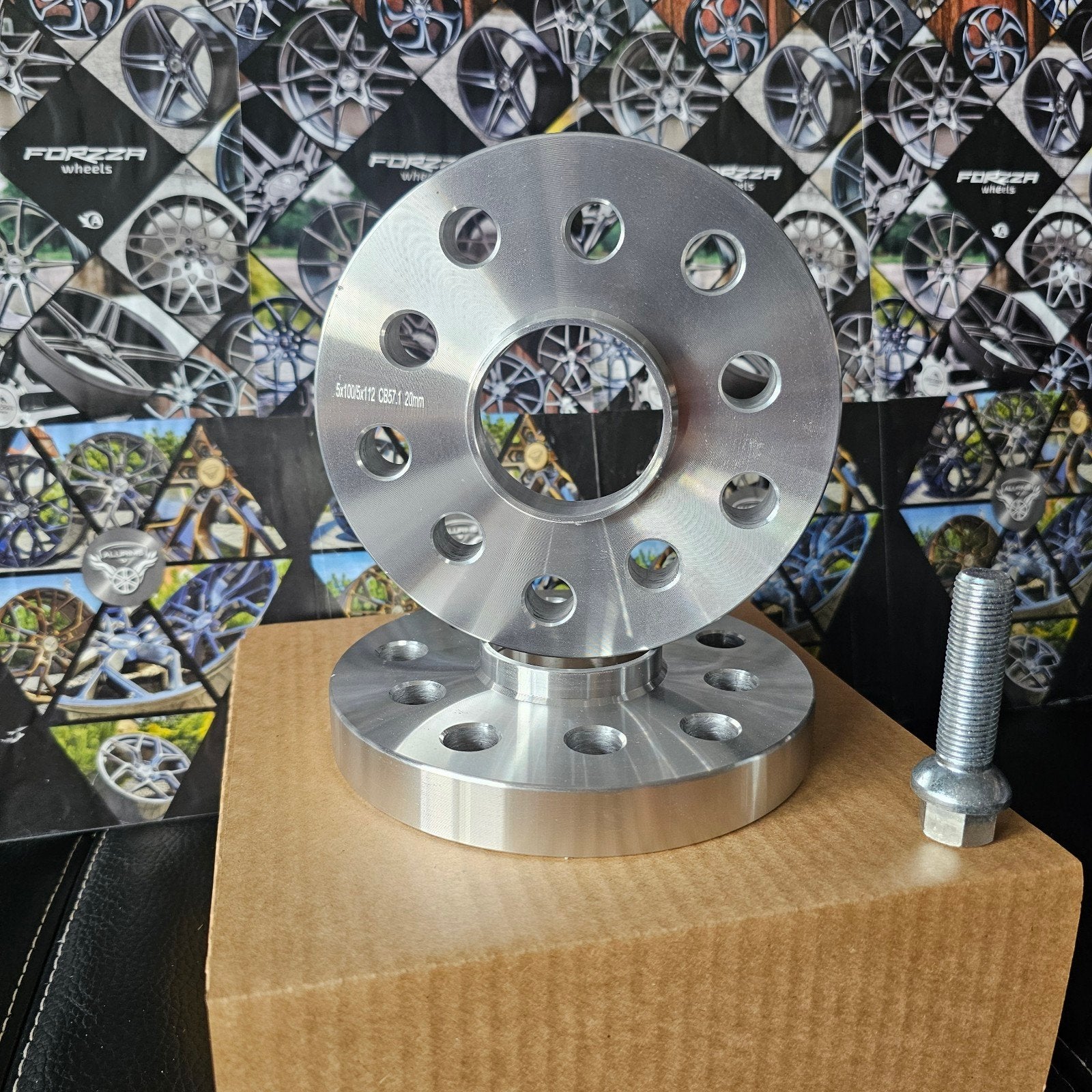 Spoorverbreders spacers vw Golf 3 Polo 5x100 57,1 20mm, Ophalen of Verzenden