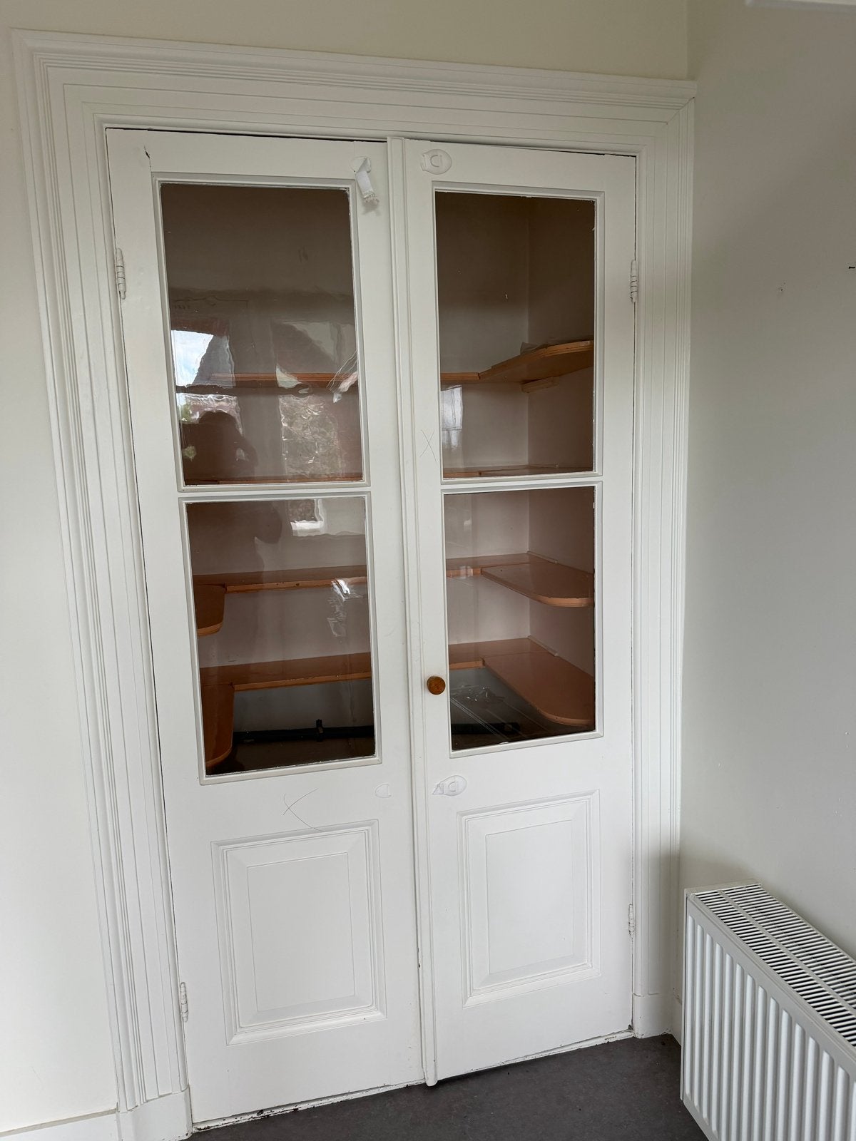Dubbele glazen paneel deuren, Ophalen of Verzenden