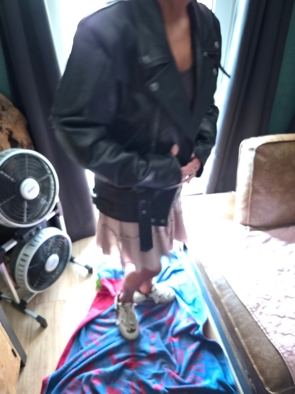 Mooie zware leren Indian motorjas, maat S/kleine M., Kleding | Dames, Jassen | Zomer, Indian, Zwart, Ophalen of Verzenden, Zo goed als nieuw
