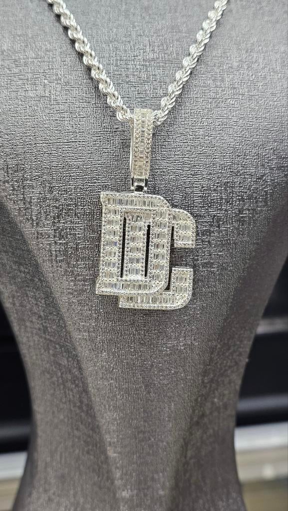 Prachtige DC zilver hanger, Ophalen of Verzenden, Nieuw, Goud, Zilver