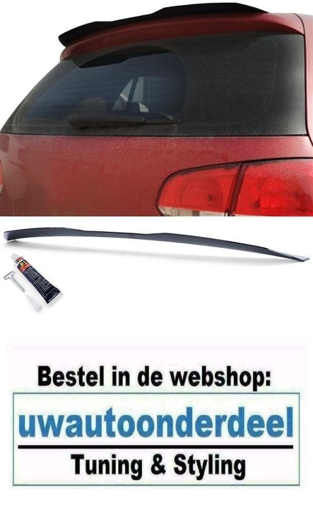 Spoiler Cap Voor VW Golf 6 GTI Carbon Look, Verzenden, Automotive Parts, A.parts@hotmail.nl, Trasmolenlaan 12 3447 GZ Woerden