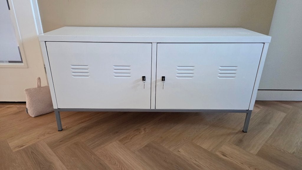 PS kast IKEA wit, Ophalen, Gebruikt