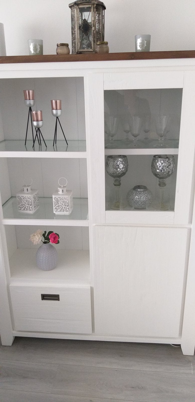 Kast hout Bommel wonen, Ophalen, Zo goed als nieuw, 150 tot 200 cm, 25 tot 50 cm