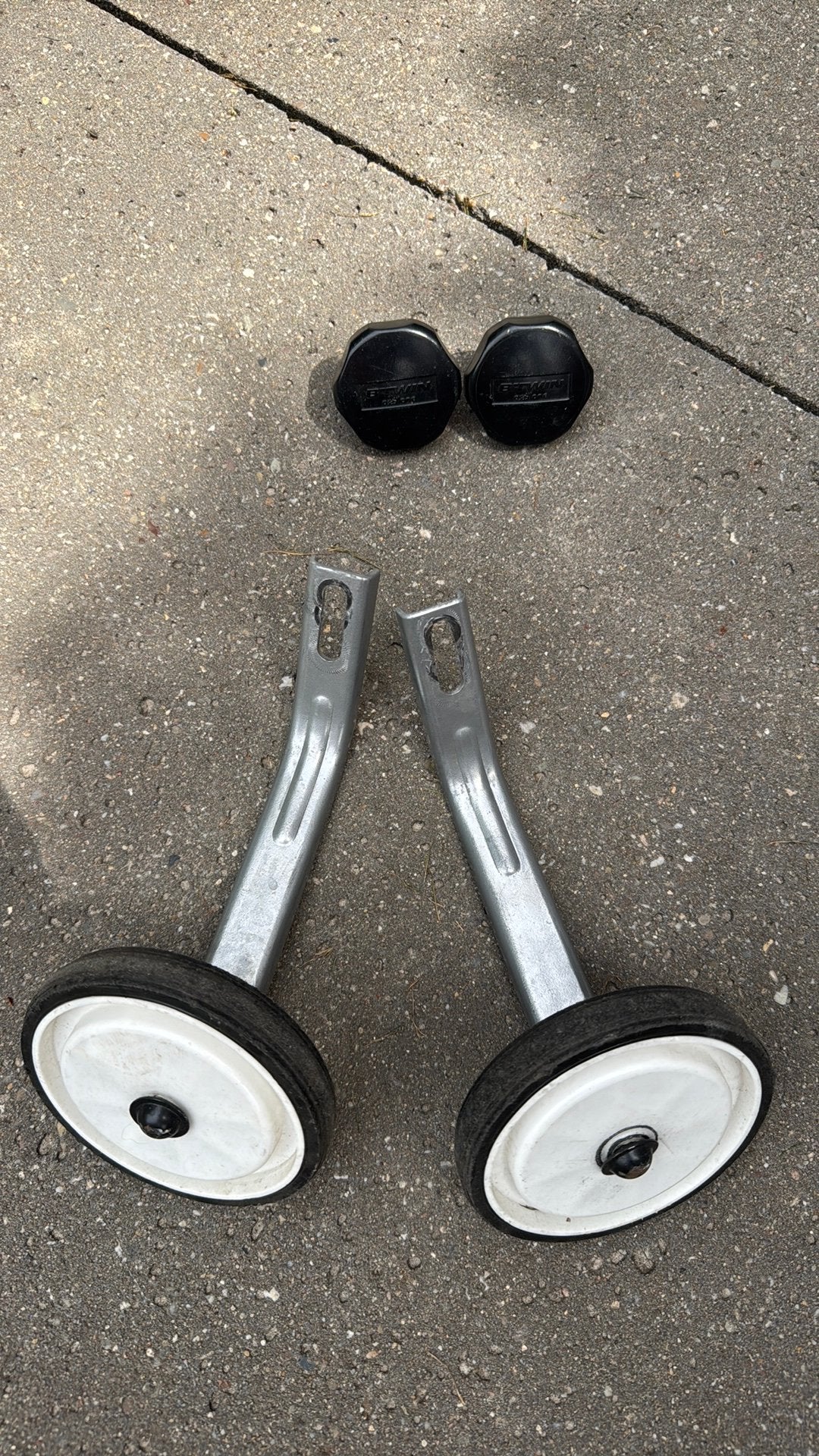 Fiets zijwieltjes decathlon, Ophalen of Verzenden, Gebruikt
