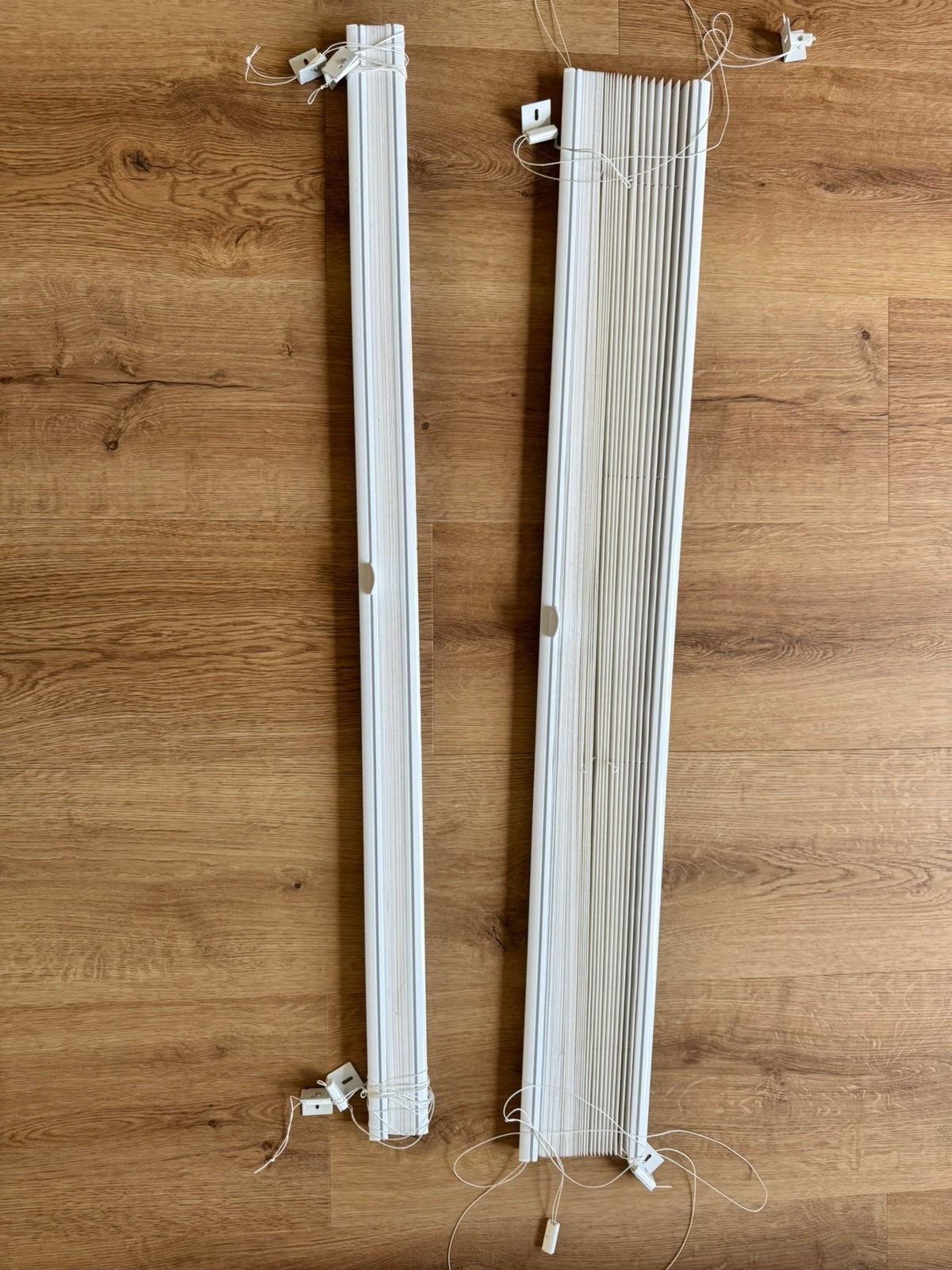 Plissegordijnen b105 x h130, Ophalen, Gebruikt, Overige merken, Wit