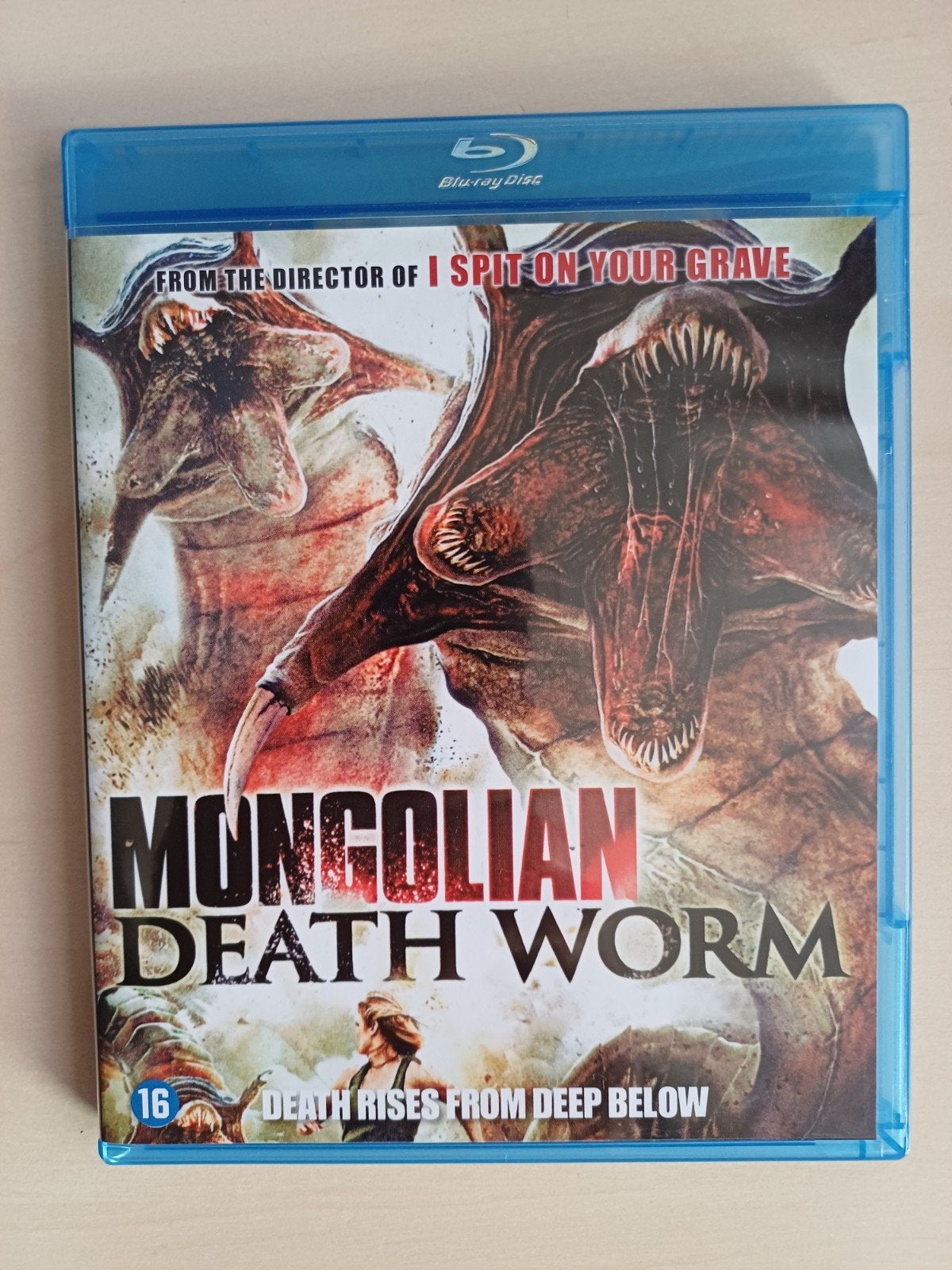 Mongolian Death Worm Blu-ray - Horrorfilm, Ophalen of Verzenden, Zo goed als nieuw, Horror