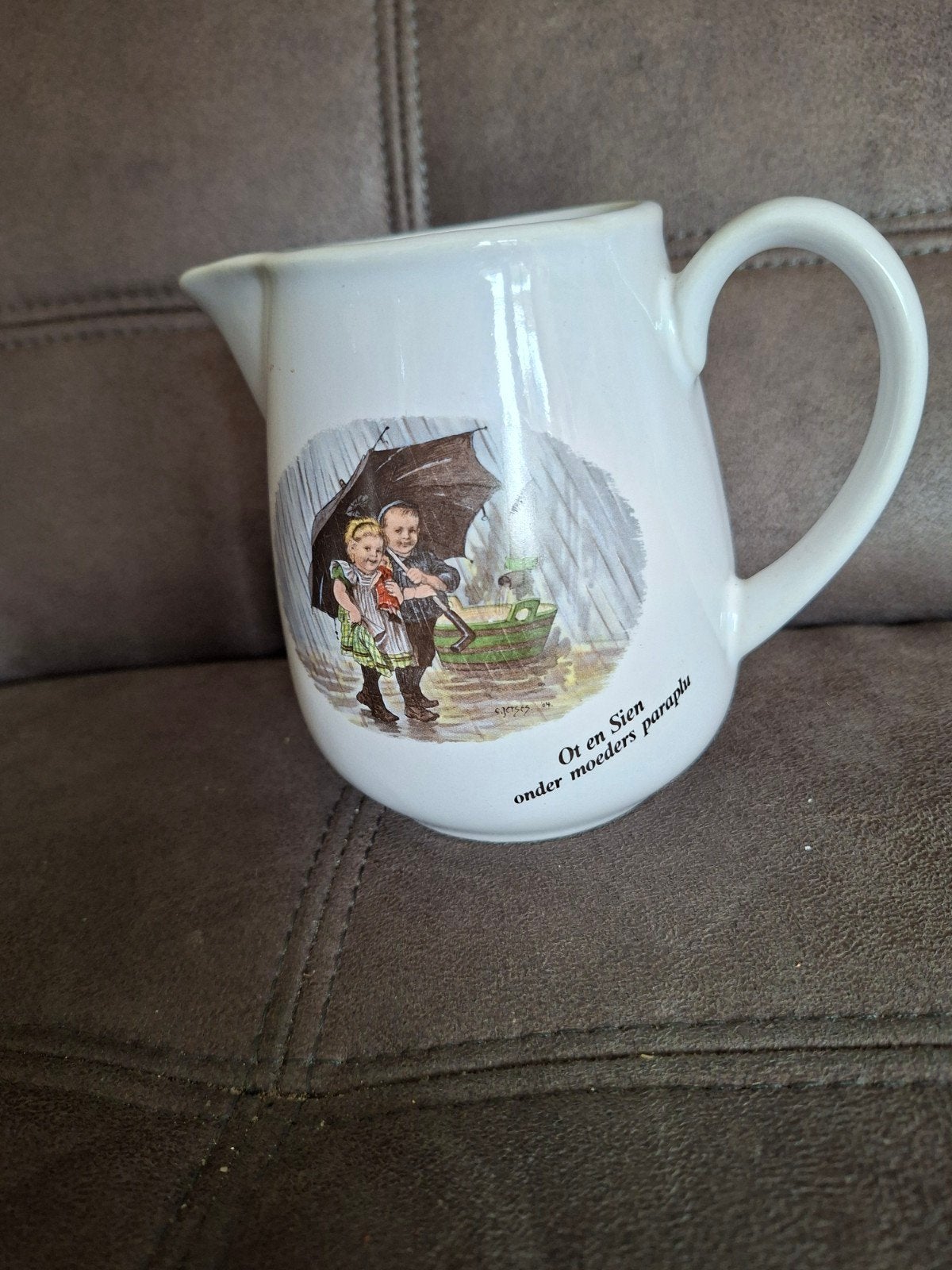 Ot en Sien Melkkan - Vintage Servies, Ophalen of Verzenden