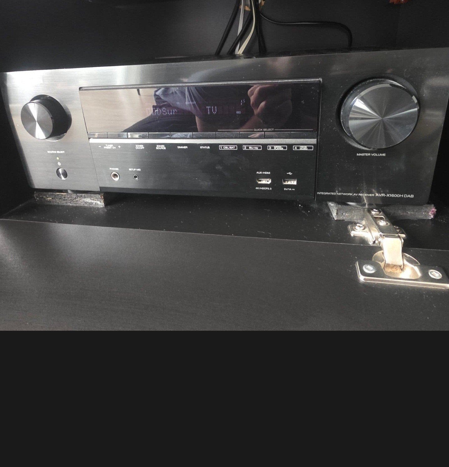 denon avr 1600h  + teufel speakers subwoofer  surround set, Audio, Tv en Foto, Ophalen, Zo goed als nieuw, Overige merken