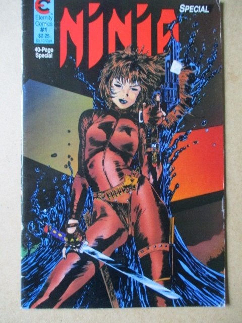 ad000081 ninja comic engels, Eén comic, Ophalen, Gelezen, Overige gebieden