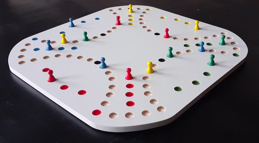 Tocken Tockbord – 4 personen – Classic., Hobby en Vrije tijd, Drie of vier spelers, Ophalen of Verzenden, Nieuw, Tocken Tockbord