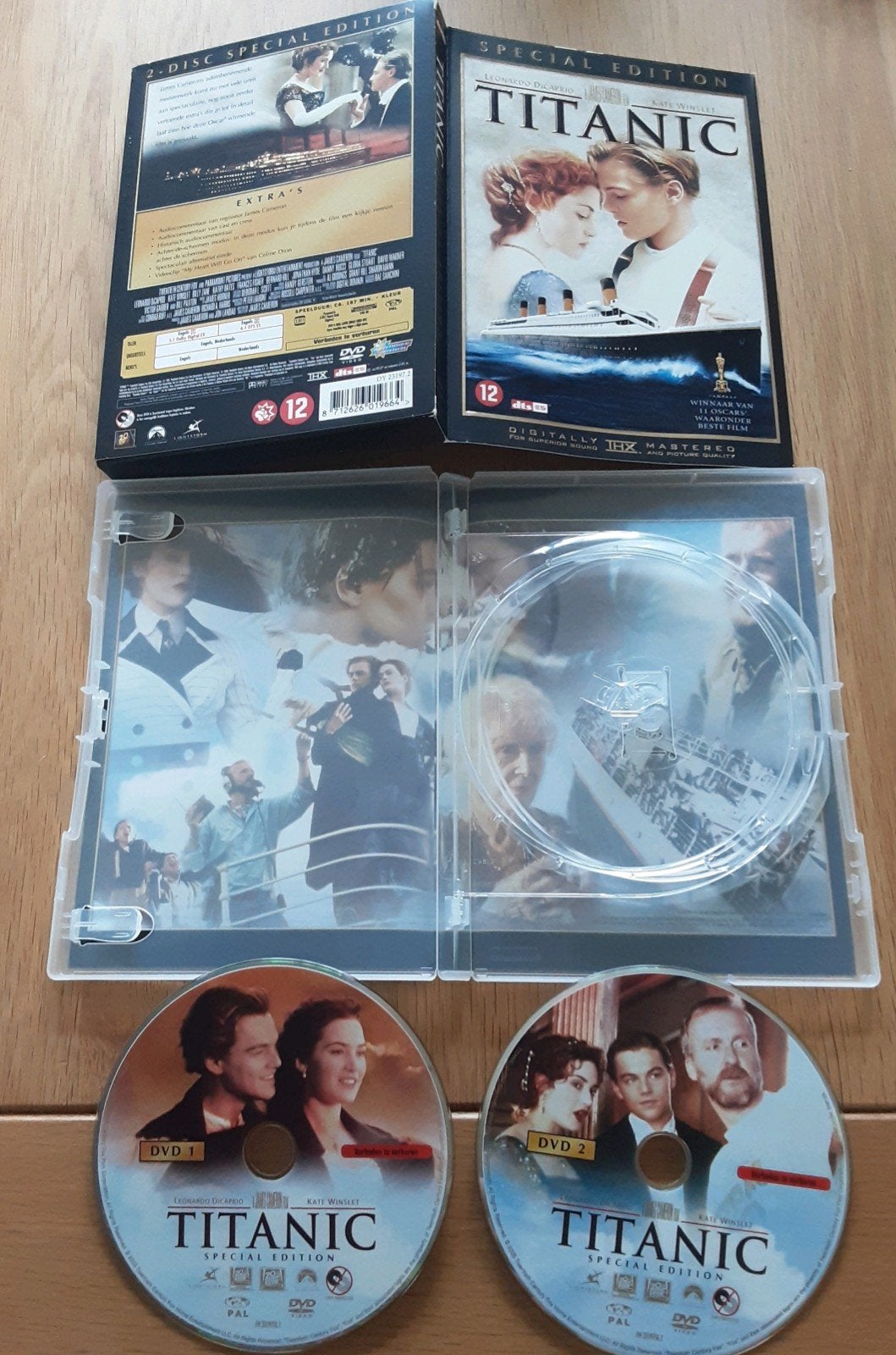 Titanic - Special Edition 2-Disc DVD, 6.1 superior audio, Nederlands, Inclusief doosje, Vanaf 12 jaar, Gebruikt