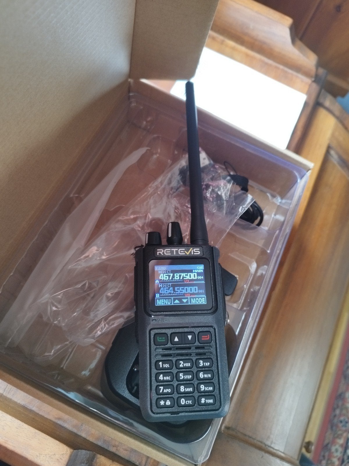Nieuwe Retevis C1 Dualband portofoon, Ophalen of Verzenden, Nieuw