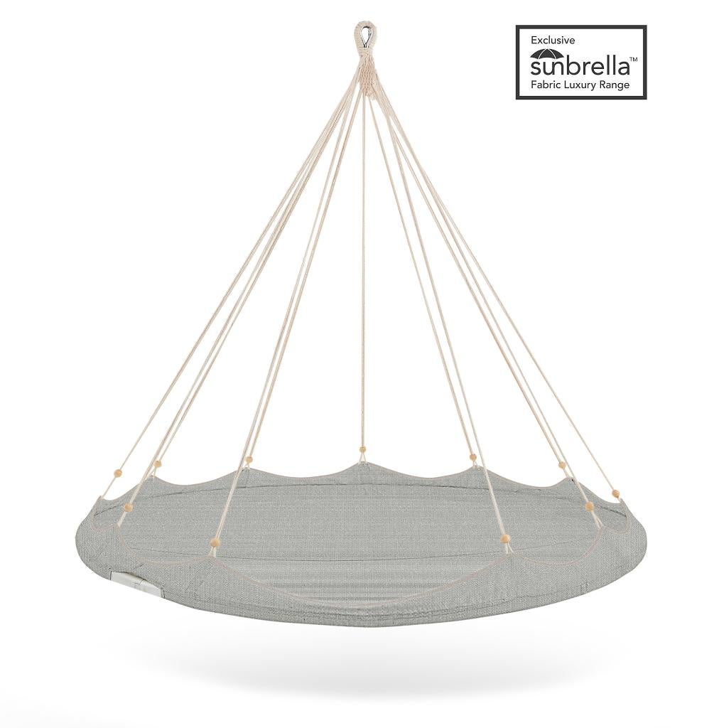 Hangmat - Bed - Ø180cm - Sunbrella stof - OP = OP, Opvouwbaar, Meerpersoons, Nieuw, Ophalen of Verzenden