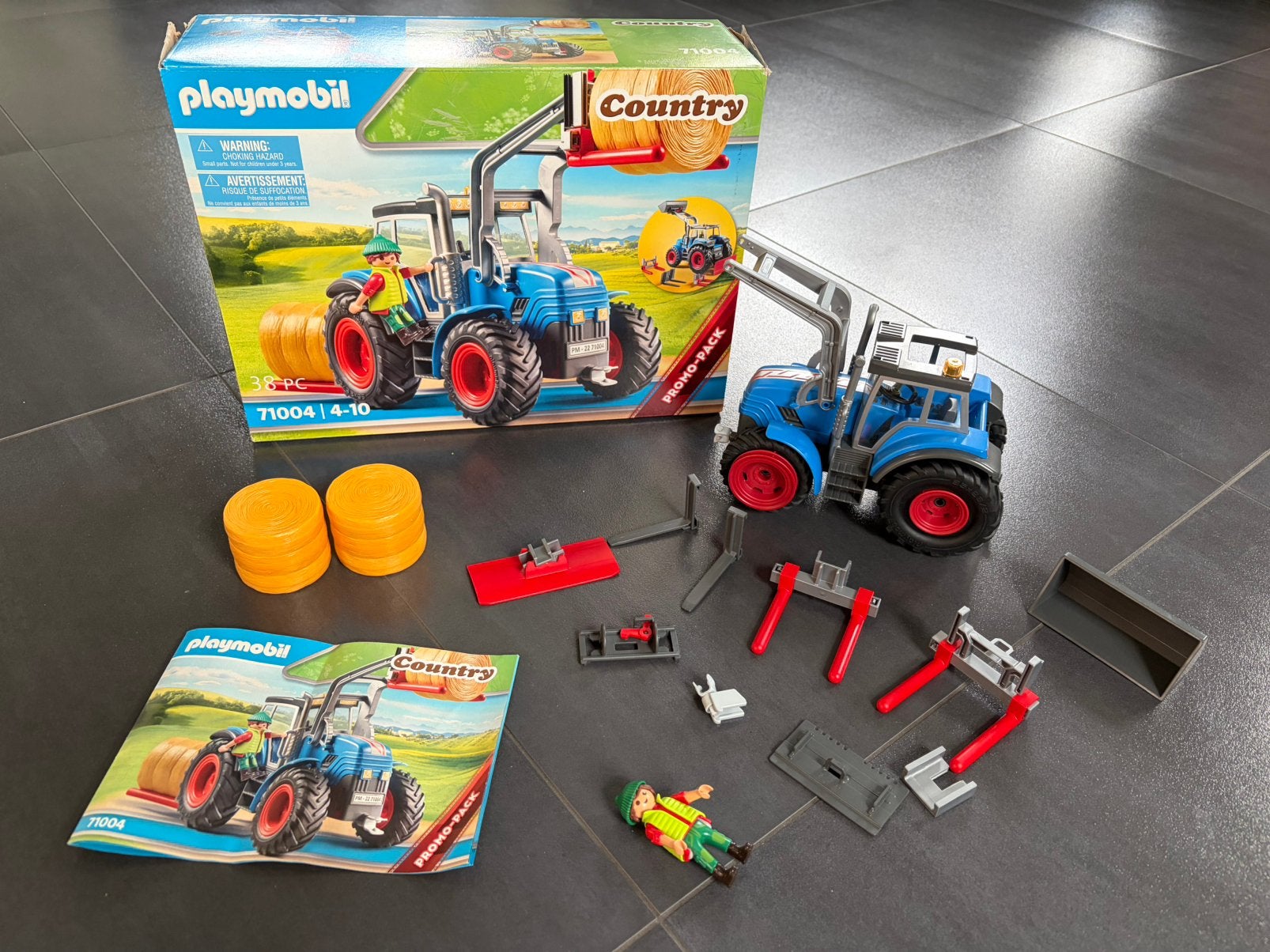 Playmobil tractor 71004, Kinderen en Baby's, Speelgoed | Playmobil, Ophalen of Verzenden, Zo goed als nieuw
