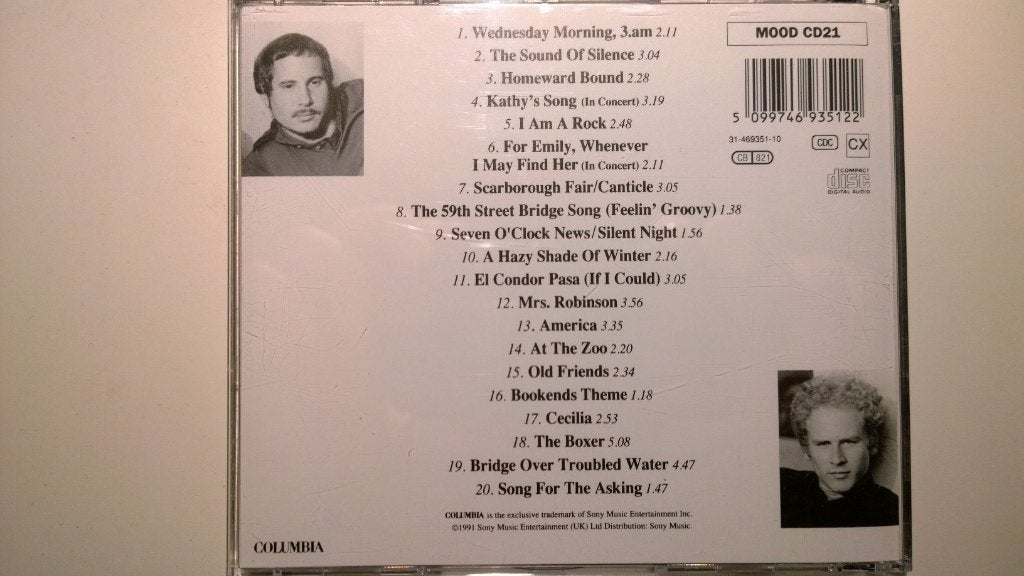Simon and Garfunkel - The Definitive Simon and Garfunkel, Ophalen of Verzenden, Zo goed als nieuw, Pop, Album
