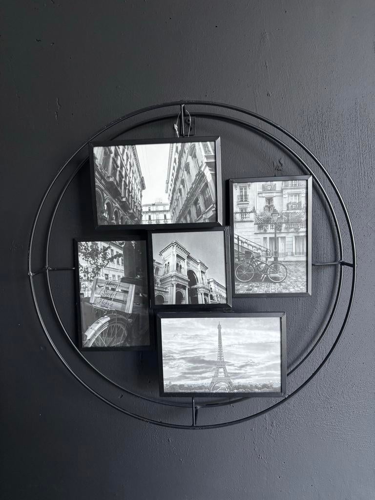 Nieuwe zwarte fotolijst van Xenos - Metal Wall Rack, Ophalen of Verzenden, Nieuw, Metaal of Aluminium, Minder dan 50 cm