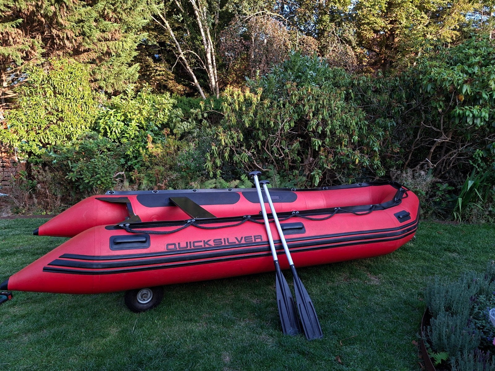 RIB rubberboot Quicksilver 430 Heavy Duty, Ophalen, Quicksilver, 4 m, Buitenboordmotor