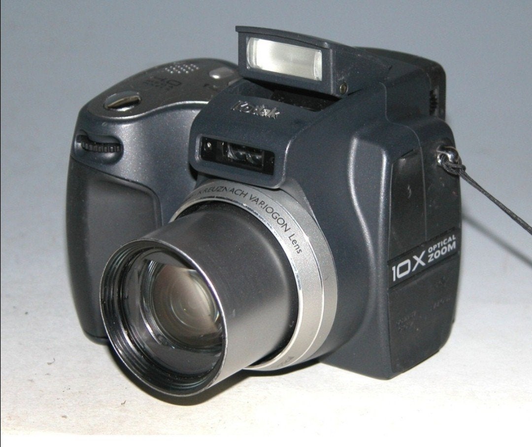 Kodak EasyShare DX7590 digitale camera met accessoires, Ingebouwde flitser, Gebruikt, Ophalen of Verzenden, Kodak