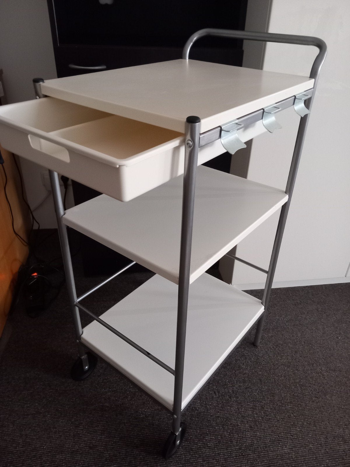 IKEA roltafel / serveerwagen met lade, Huis en Inrichting, Ophalen, Gebruikt