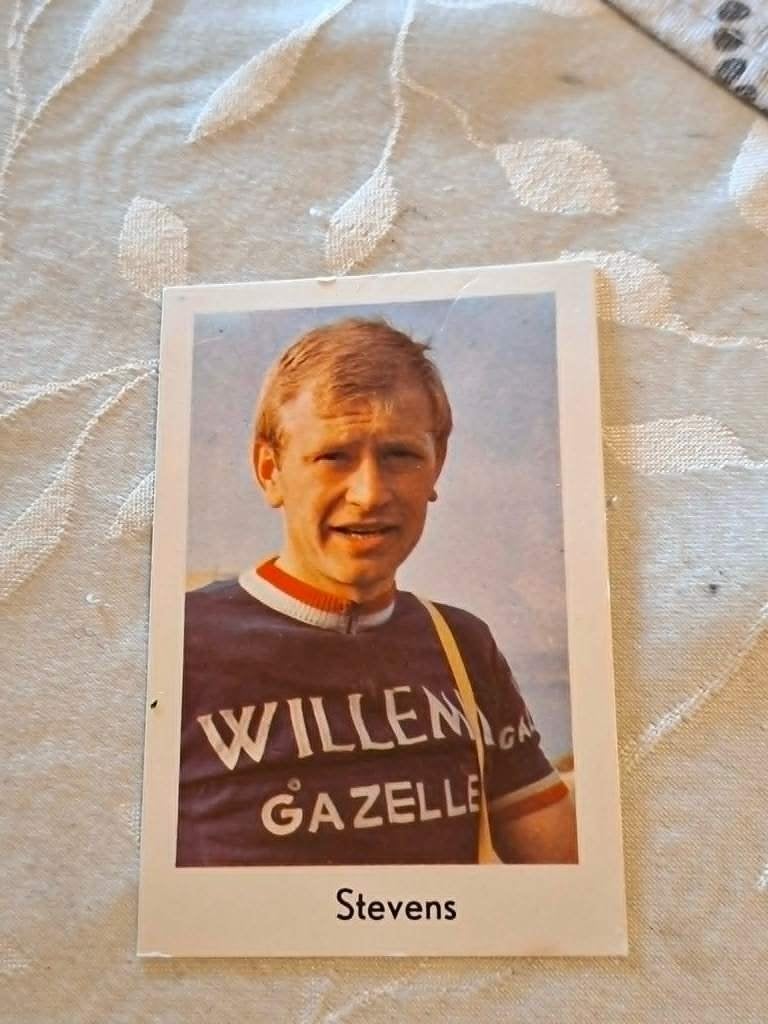 Prentje/Chromo : Harry Steevens / Willem II-Gazelle, Verzenden, Zo goed als nieuw, Overige sporten, Poster, Plaatje of Sticker