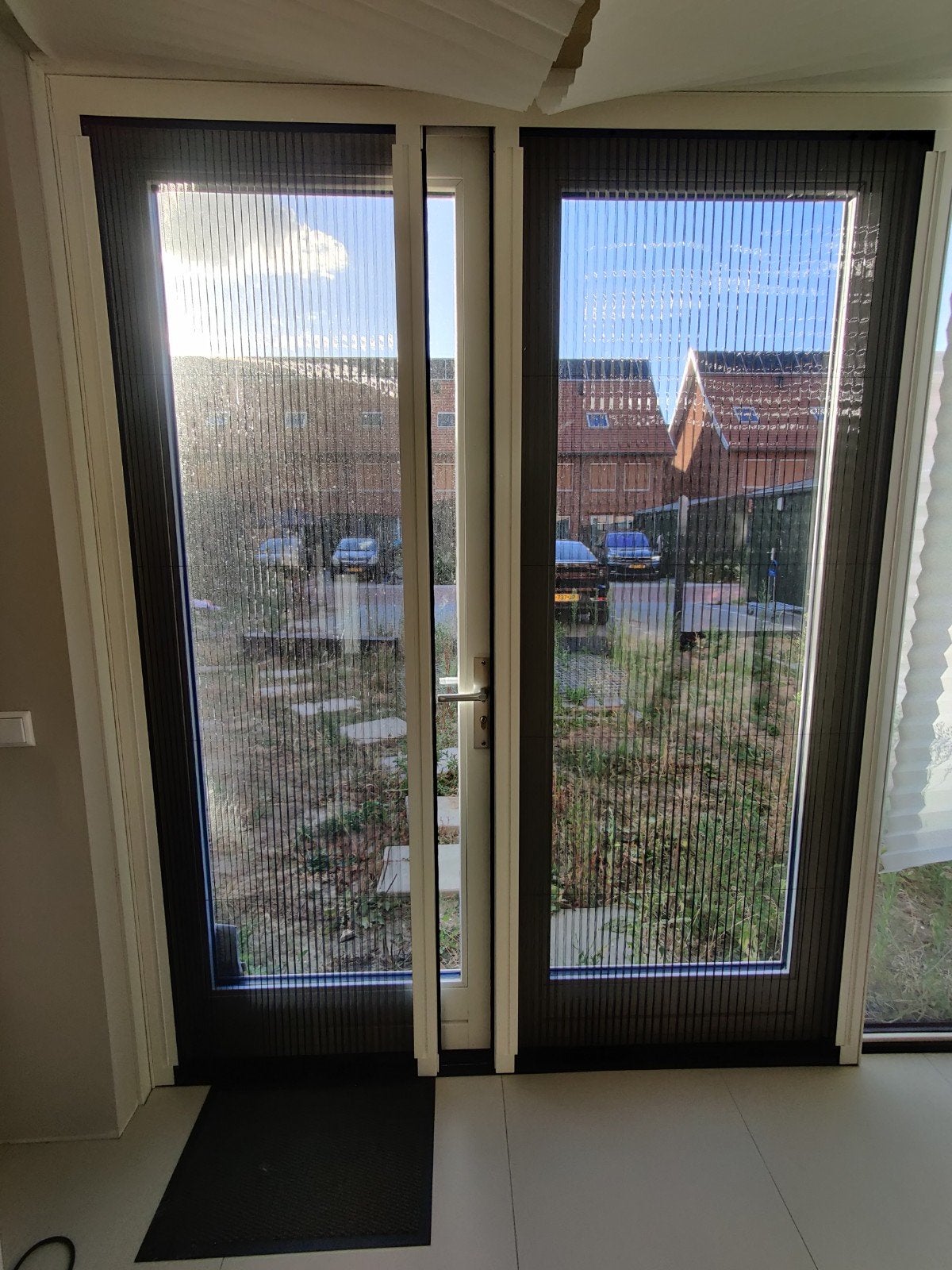 Dubbele hordeur (NIEUW), Doe-het-zelf en Verbouw, Ophalen, Nieuw, Aluminium, Overige typen