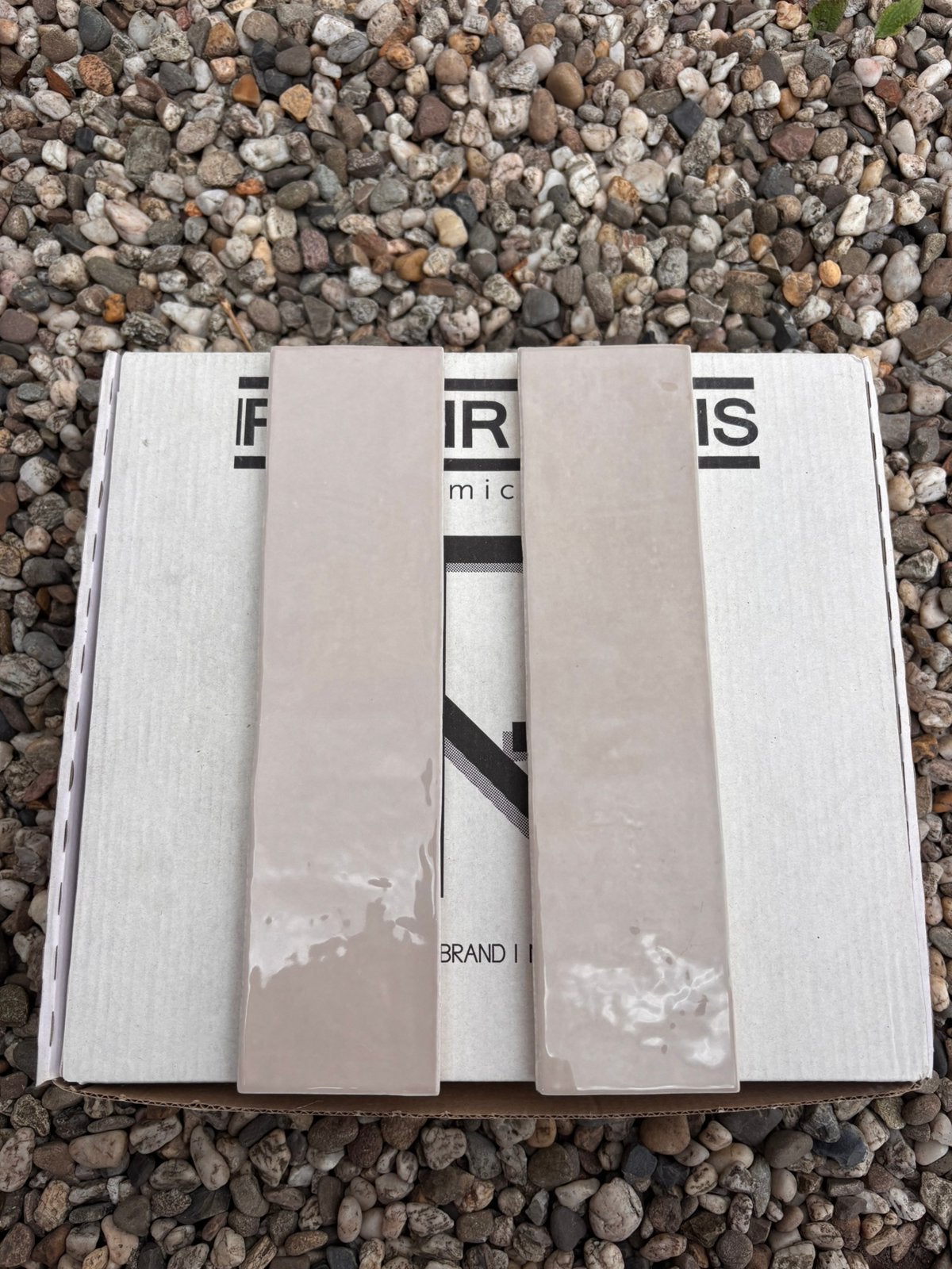 Revoir Paris tegels oud roze | NIEUW 50% korting, Ophalen, Nieuw, Minder dan 20 cm, 20 tot 40 cm