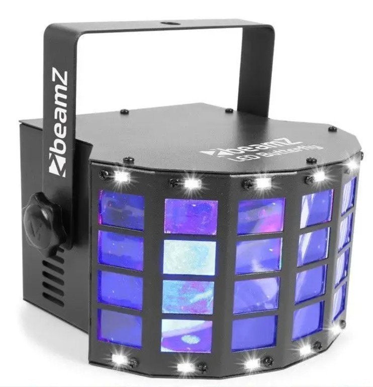 Beamz LED Butterfly Lichteffect, Ophalen of Verzenden, Gebruikt, Licht, Geluidgestuurd