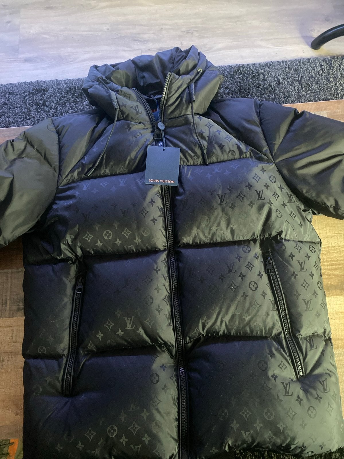 Louis Vuitton Jacket, Kleding | Heren, Jassen | Winter, Ophalen, Zo goed als nieuw, Maat 52/54 (L), Zwart