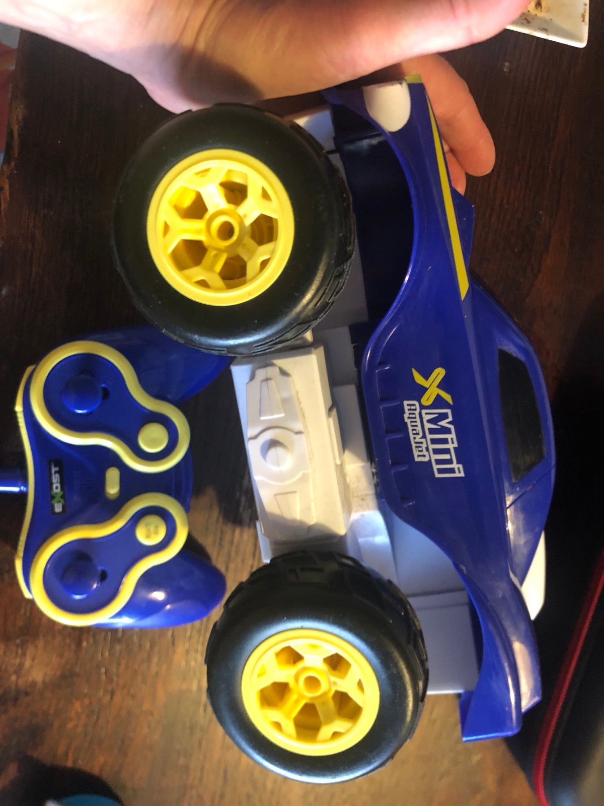 Aquajet X Mini RC Auto Boot Blauw ZGAN, Ophalen of Verzenden, Zo goed als nieuw, Elektro, Auto offroad