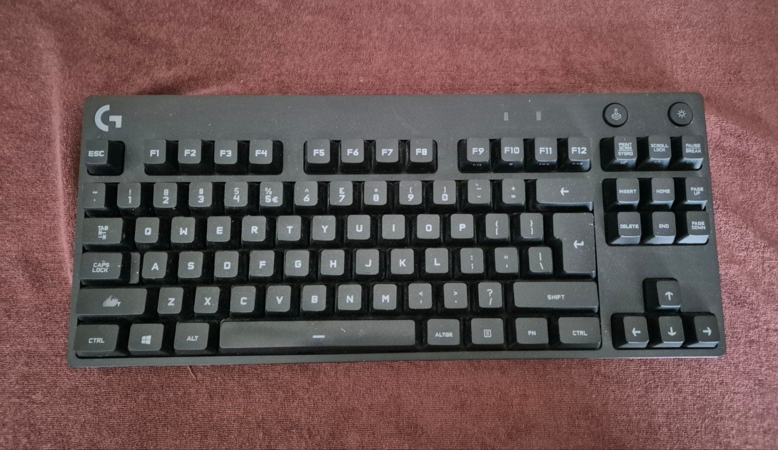 Logitech G PRO Gaming Toetsenbord - QWERTY, Logitech, Ophalen of Verzenden, Zo goed als nieuw, Qwerty