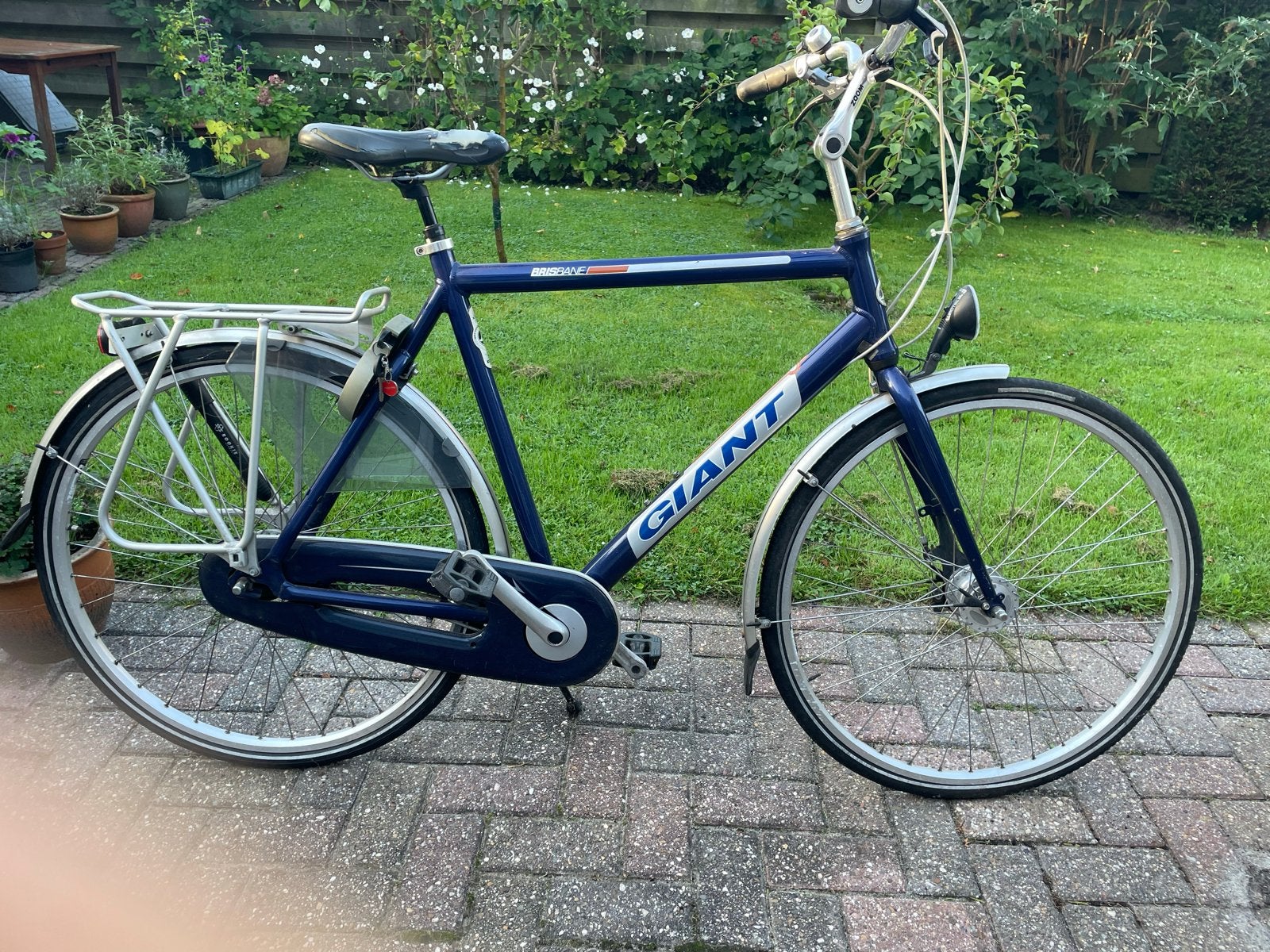Giant Brisbane herenfiets - Gebruikt, Fietsen en Brommers, Ophalen, Gebruikt, Versnellingen, Giant