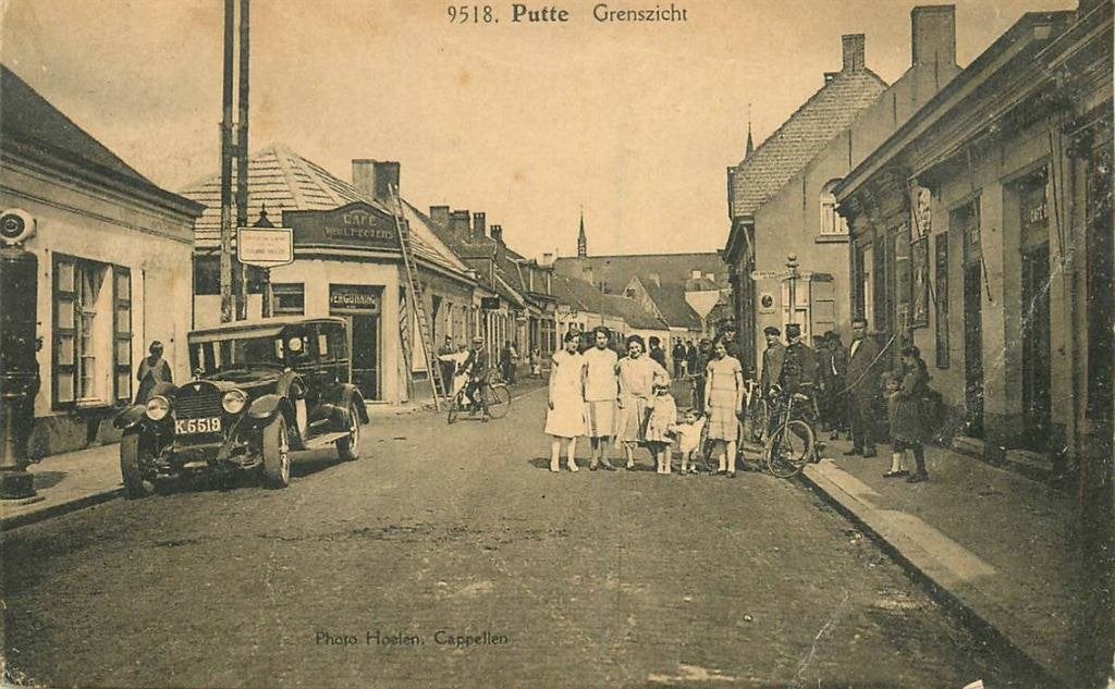388-540-035 Putte Grenszicht, Verzenden, Voor 1920, Noord-Brabant