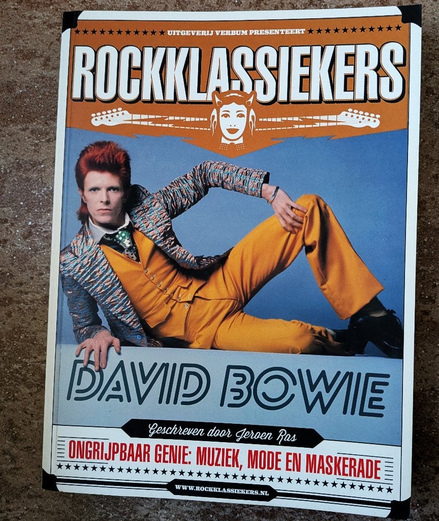 Rockklassiekers David Bowie, Ophalen of Verzenden, Gelezen, Artiest, Jeroen Ras